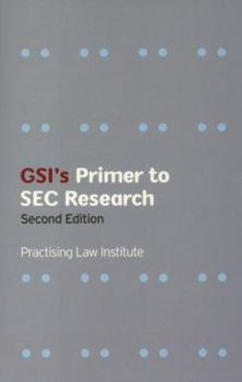 Paperback Gsi's Primer To Sec Research Book