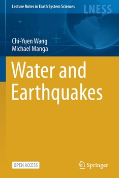 Paperback Water and Earthquakes Book