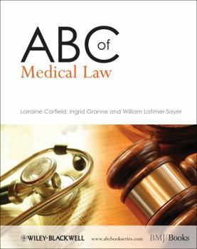 Paperback ABC of Medical Law Book