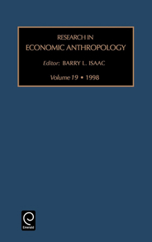 Hardcover Research in Economic Anthropology Book