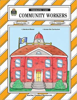 Paperback Community Workers Thematic Unit Book