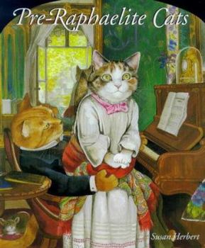 Hardcover Pre-Raphaelite Cats Book