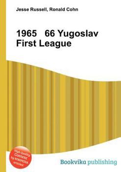 Paperback 1965 66 Yugoslav First League Book