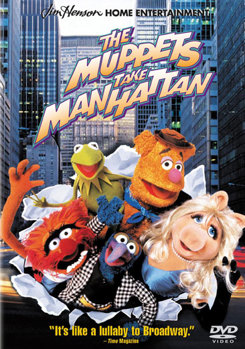 DVD The Muppets Take Manhattan Book