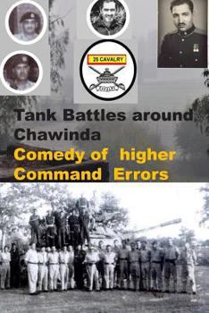 Paperback Tank Battles around Chawinda-Comedy of higher Command Errors Book