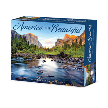 Calendar America the Beautiful 2025 6.2 X 5.4 Box Calendar Book