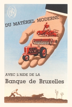 Paperback Vintage Journal Bank of Brussels Ad Book