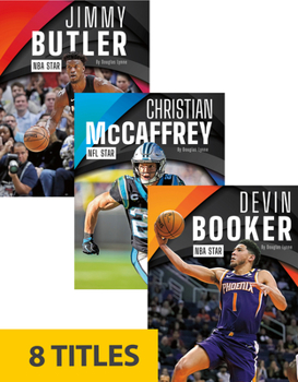 Paperback Pro Sports Stars (Set of 8) Book