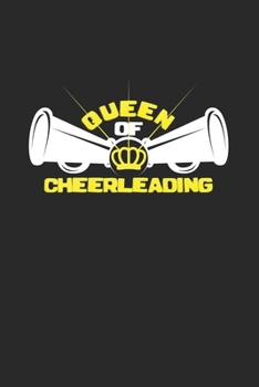 Queen of cheerleading: 6x9 Cheerleading | grid | squared paper | notebook | notes