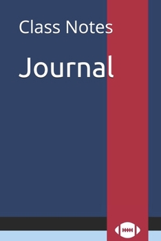 Paperback Journal: Class Notes Book
