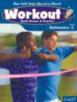 Paperback New York State Workout Skills Review & Practice Mathematics Grade 8 Book