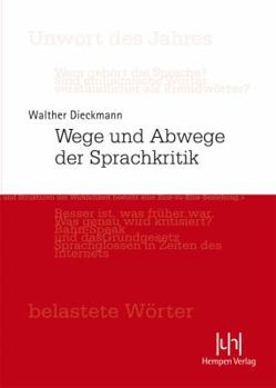 Paperback Wege Und Abwege Der Sprachkritik [German] Book