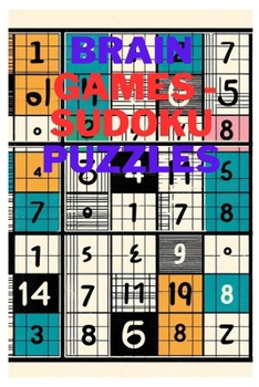 Paperback Brain Games - Sudoku Puzzles: Pocket Size 6X9 Pocket Sudoku Puzzle Book For Adults 52 Puzzles Medium With Solutions Book
