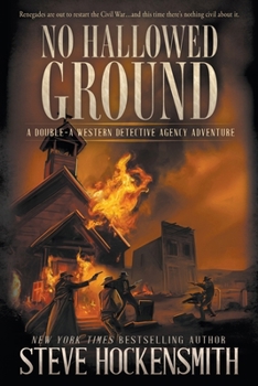 Paperback No Hallowed Ground: A Western Novel Book