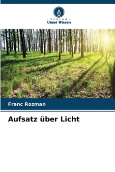 Paperback Aufsatz über Licht [German] Book