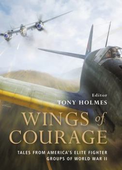 Hardcover Wings of Courage: Tales from America's Elite Fighter Groups of World War II Book