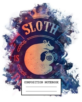 Composition Notebook: The Seven Deadly Sins Soft Glossy Cover Wide Ruled Lined Pages Book 7.5 x 9.25 Inches 110 Pages