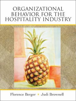 Hardcover Organizational Behavior for the Hospitality Industry Book