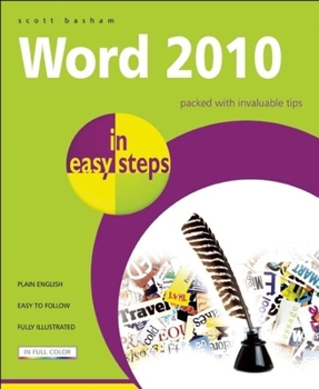 Paperback Word 2010 in Easy Steps Book