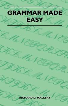 Paperback Grammar Made Easy Book