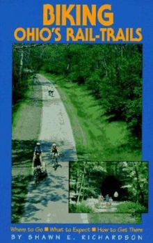 Paperback Biking Ohio's Rail Trails Book