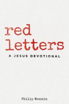 Paperback Red Letters: A Jesus Devotional Book