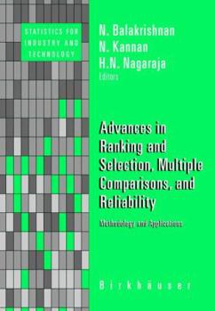 Hardcover Advances in Ranking and Selection, Multiple Comparisons, and Reliability: Methodology and Applications Book