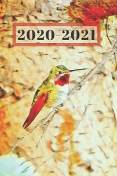 Cute Green & Red Hummingbird Dated Calendar Planner  2 years To-Do Lists,Tasks, Notes  Appointments for Him or Her: Small Pocket/Purse Size ... - Dec 2021, 25 months Weekly Planner Book)