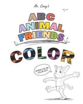 Paperback ABC Animal Friends: Color Book