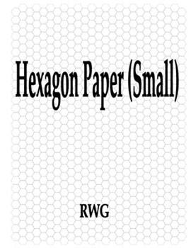 Paperback Hexagon Paper (Small): 50 Pages 8.5" X 11" Book