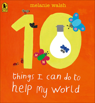 Hardcover Ten Things I Can Do to Help My World Book