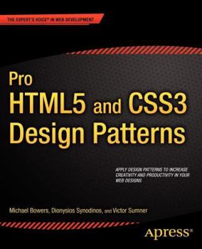 Paperback Pro Html5 and Css3 Design Patterns Book