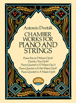 Paperback Chamber Works for Piano and Strings Book