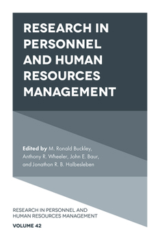 Hardcover Research in Personnel and Human Resources Management Book