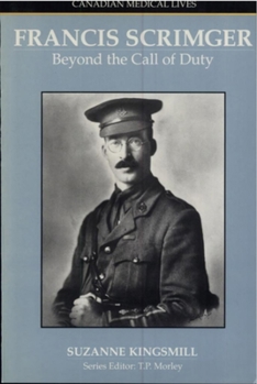 Paperback Francis Scrimger: Beyond the Call of Duty Book