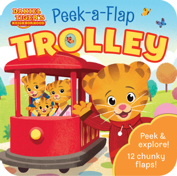Board book Daniel Tiger Trolley Book