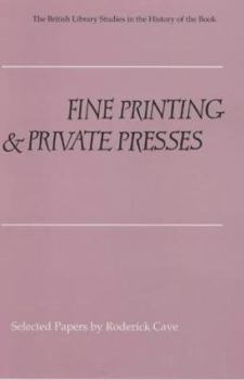 Hardcover Fine Printing & Private Presses Book