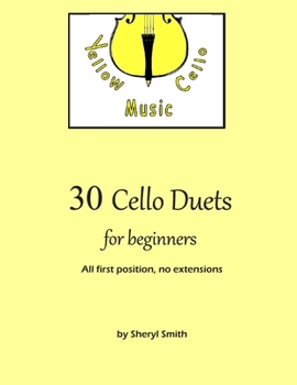 Paperback 30 Cello Duets for Beginners: All first position, no extension Book