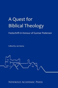 Paperback A Quest for Biblical Theology Book