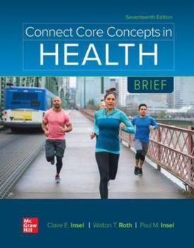 Hardcover Connect Core Concepts in Health: Brief Book