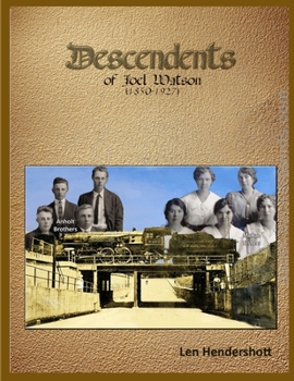 Paperback Descendents of Joel Watson Book