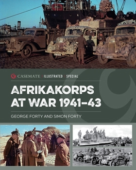 Hardcover Afrikakorps at War 1941-43 Book