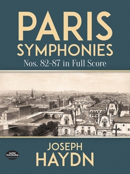 Paperback Paris Symphonies Nos. 82-87 in Full Score Book