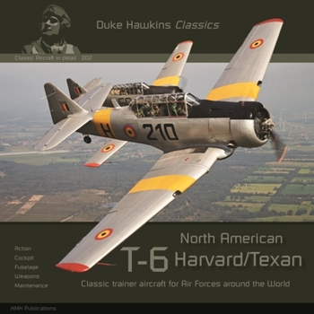 Paperback North American T-6 Harvard/Texan: Aircraft in Detail Book