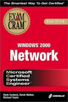 Paperback Windows 2000 Network MCSE Exam Cram Book
