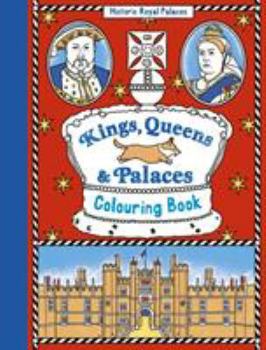 Paperback Kings Queens & Palaces Colouring Book