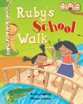 Paperback Ruby's School Walk Book