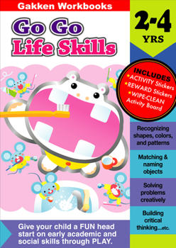 Paperback Go Go Life skills 2-4 (Gakken Workbooks) Book