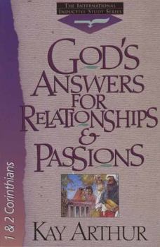 Paperback God's Answers for Relationship & Passions (International Inductive Study) Book