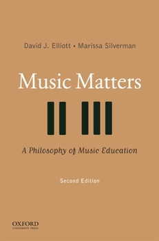 Paperback Music Matters: A Philosophy of Music Education Book